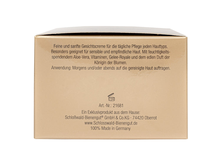 Bienenkosmetik-für-natürliche-Inhaltstoffe-jetzt-online-kaufen- Rose-royal-gesichtscreme.für-sensible-haut-jetzt-online-kaufen.